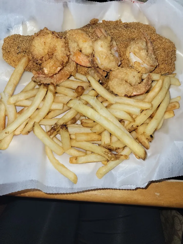 Shrimp Basket with Fries